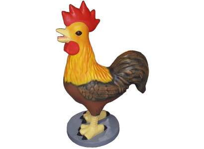 Designer Figur Statue Moderne Figuren Dekoration Huhn Garten Skulptur Skulpturen