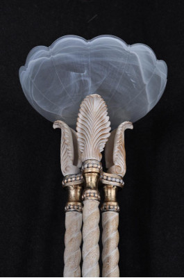 Olymp Steh Feuer Lampe Leuchte Stehlampe Sandleuchte Lampen Leuchten Design XXL