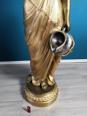 Stehleuchte Lampe Leuchte Statue Figur Skulpturen Skulptur Statuen Stanlampe Neu