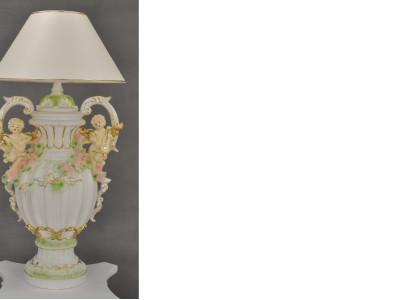 XXL 100cm Tisch Leuchte Lampe Nachttisch Lampen Leuchten Stehleuchte Stand Neu