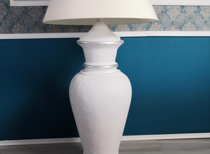 XXL Design Stehleuchte Vase Stand Lampe Lampen Beleuchtet Vitrine 132cm Regal