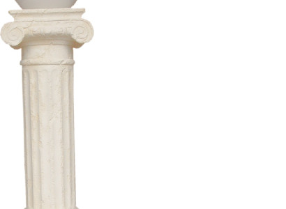 Säule Beleuchtet Dekoration Säulen Lampe Leuchte Figuren Skulptur Skulpturen