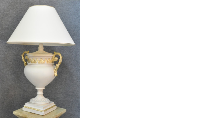 Design Pokal Vasen Tischleuchte Leuchte Tisch Lampen Leuchten Lampen 60cm XXL