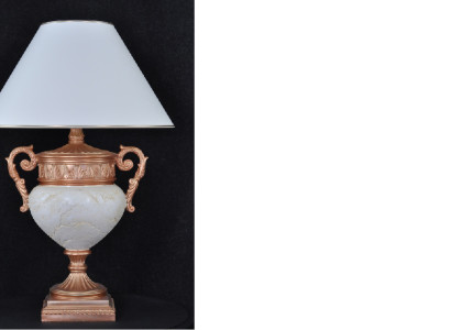 XXL Tisch Nacht Lampe Leuchte Vase Echte Handarbeit Standleuchte Lampen Leuchten