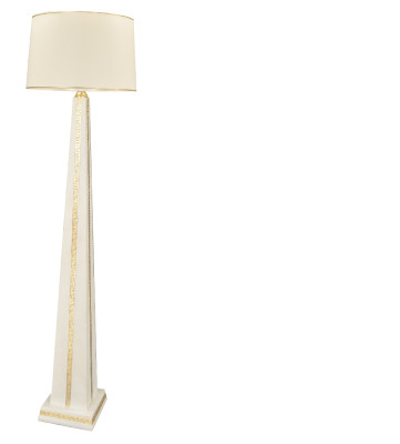 Design Stehllampe Designer Steh Leuchte Lampe Schirm Pyramide Leuchten 6910 Neu