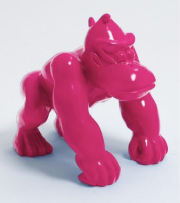Gorilla Dekoration Statue Deko Designer Figuren Statuen Gartenfiguren Skulpturen
