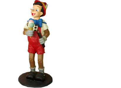 Design pinocchio Figur Statue Skulptur Figuren Skulpturen Dekoration Deko 5644