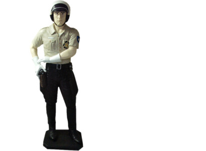 Design Polizist Figur Statue Skulptur Figuren Skulpturen Dekoration Deko 5682