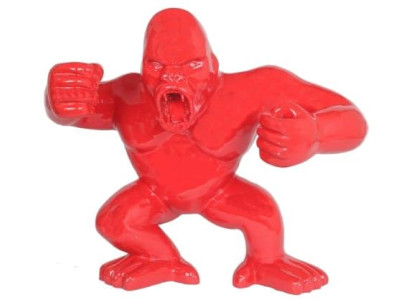 Skulptur Design Figur Statue Figuren Skulpturen Dekoration Deko Gorilla