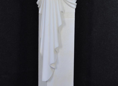 Medusa Säule Römische Säulen Marmor Skulptur Figur Deko Dekoration Ständer 1041
