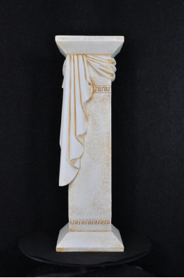 Medusa Säule Römische Säulen Marmor Skulptur Figur Deko Dekoration Ständer 1041