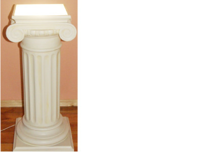 Säule Beleuchtet Dekoration Säulen Skulpturen Lampe Leuchte Figuren Lampen 100cm