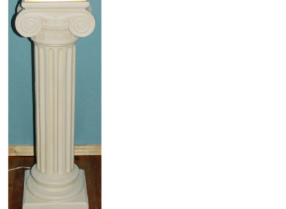 Säule Lampe Steh Leuchte Skulptur Stand Leuchten Figur Skulpturen Säulen Neu!