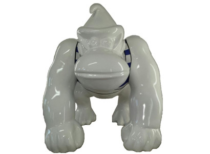 Designer Figur Statue Moderne Figuren Statuen Dekoration Deko Gorilla Garten Neu