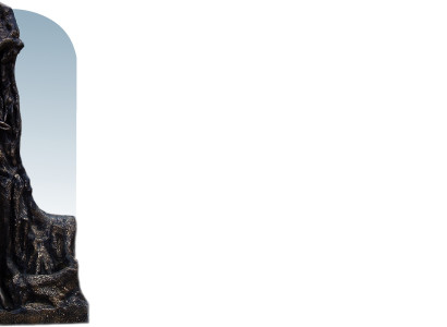 Brunnen mit Spiegel Gartenbrunnen Zierbrunnen Springbrunnen Gardenfiguren 6635