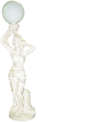 Antik Stil Stehleuchte Standleuchte Leuchte Lampe Figur Skulptur Design Leuchten