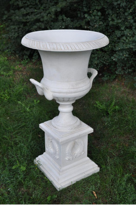 XXL Design Vase Blumen Topf Vasen Schale Boden Dekoration Deko auf der Säule Neu