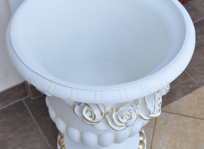 Blumen Kübel Design Vase Vasen Klassiche Design Antik Stil Römisch Boden Schalen