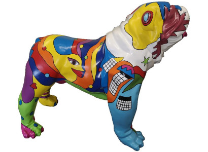 Designer Figur Statue Moderne Figuren Dekoration Hund Garten Skulptur Skulpturen