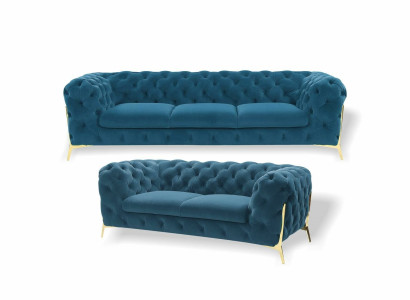 Sofagarnitur 3+2 Sitzer Set Design Sofas Polster Couchen Moderne Couch