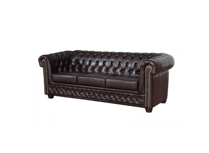 Ledersofa Sofagarnitur 3+2+1 Sitzer Set Garnitur Polstersofa Couch