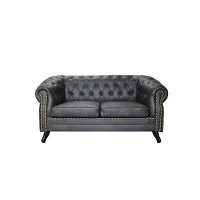Chesterfield Sofagarnitur 3+2 Glasgow Couch Polster Set Sofas Couchen Neu