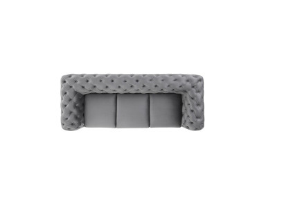 Designer Sofa 3 Sitzer Chesterfield Couch Polster Sofas Couchen Dreisitzer Sitz