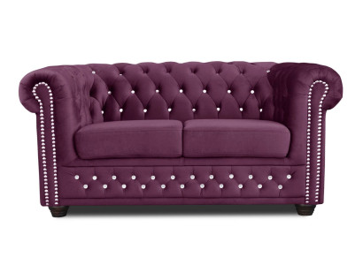 Chesterfield Sofagarnitur 2+1 Sitzer Design Couch Sofa Garnitur Set Neu