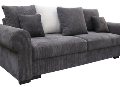 Schlafsofa big xxl Lümmel Wohnzimmer Couch 256cm Bettfunktion Sofa