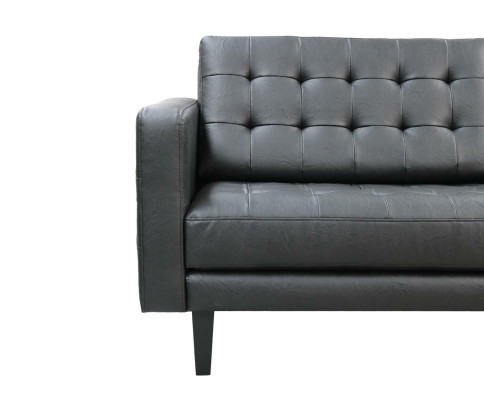 Sofa Couch Sofas Polster 3 Sitzer Leder Couchen Garnituren Sitz Design