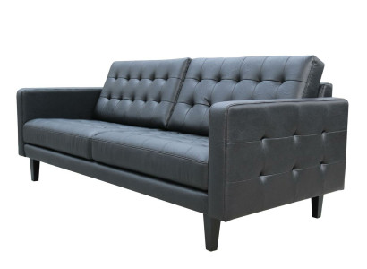 Sofa Couch Sofas Polster 3 Sitzer Leder Couchen Garnituren Sitz Design