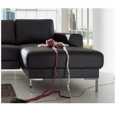 Leder L-Form Couch Wohnlandschaft Ecksofa Garnitur Design Modern Sofa