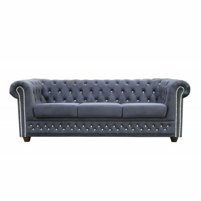Chesterfield York Blink 3 Sitzer Couch Polster Sofas Couchen Neu Sofa Designer
