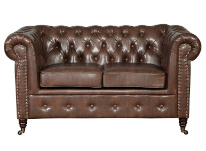 Sofa 2 Sitzer Design Sofas Polster Moderne Sitz Stoff Zweisitzer Leder Neu