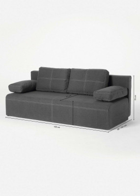 Sofa 2 Sitzer Stoffsofas Luxus Designer Couch Couchen big Polster Lümmel