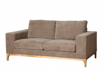 2 Sitzer Couch Polster Stoffsofa Designer Büro Office Kanzlei Bank Couchen Sofa