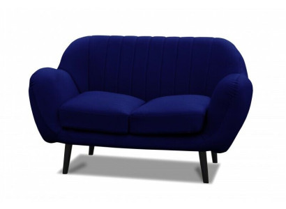 Stoffsofa 2 Sitzer Couch Polster Designer Büro Office Couchen Sofa Kanzlei Bank