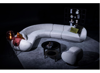 Graue Ecksofagarnitur Wohnzimmer Polstersofa Luxus Ecksofagruppe Sofa