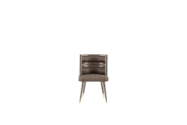 Esszimmer Set Braun Esstisch 2x Stühle Garnitur Tische Gruppe 3tlg.