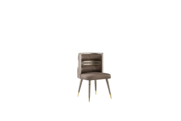Esszimmer Set Braun Esstisch 2x Stühle Garnitur Tische Gruppe 3tlg.