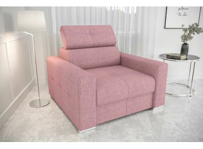 Sessel Moderner Lounge Club Wohnzimmer Modern Textil Stoff Rot Kreative Möbel