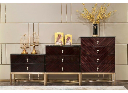 Sideboard Luxus Design Kommode Anrichte Side Deko Lowboard Schrank Wohn