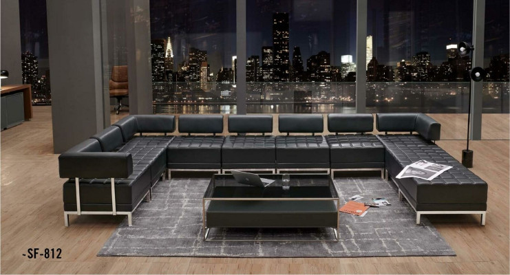 Sofa U Form Sofa Couch Polster Garnitur Wohnlandschaft Design Ecksofa