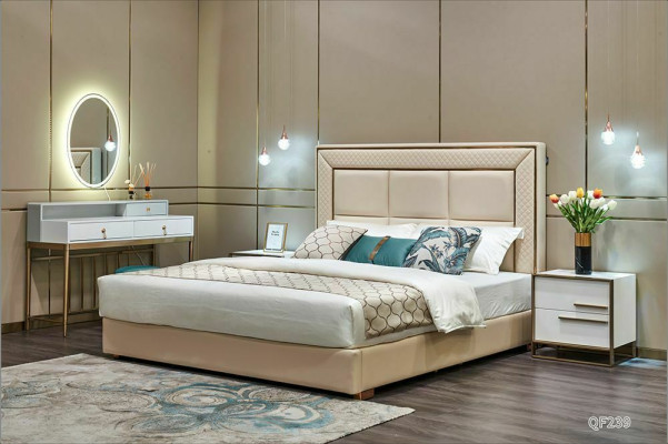 Bett Polster Design Luxus Doppel Deko Hotel Betten Ehe 180x200cm Schlaf