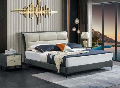 Bett Schlafzimmer Sets Designer Luxus Betten Komplettes Set 2x Nachttisch