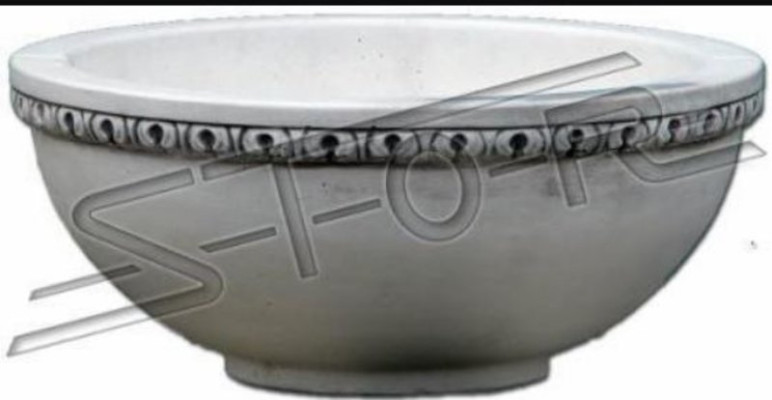 Blumenkorb Blumen Figuren Vase Gefäss Garten Terrasse Dekoration Statue