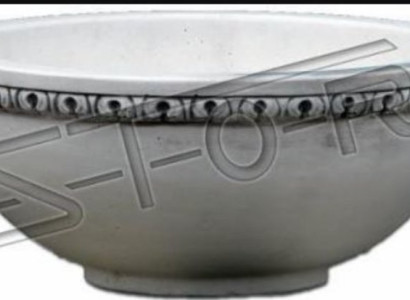 Blumenkorb Blumen Figuren Vase Gefäss Garten Terrasse Dekoration Statue