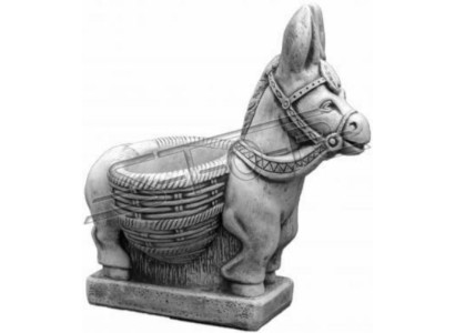 Blumenkorb Blumen Vase Gefäss Garten Terrasse Dekoration Figuren Statue