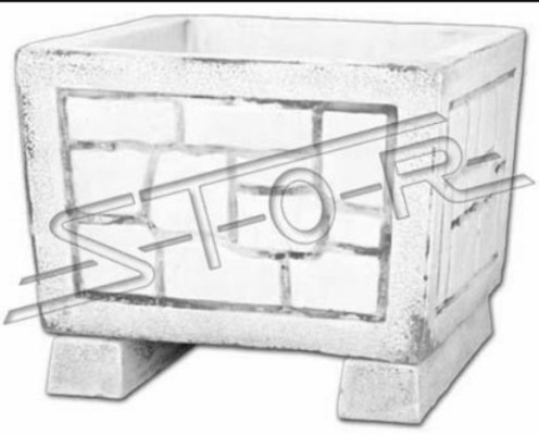 Blumenkübel Pflanz Kübel Dekoration Figur Blumentöpfe Garten Gefäss