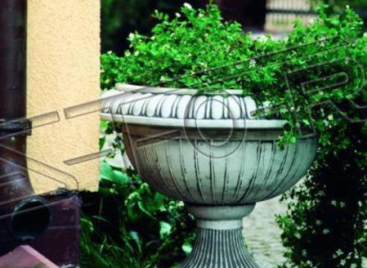 Blumenkübel Pflanz Kübel Dekoration Figur Blumentöpfe Garten Natur Vasen